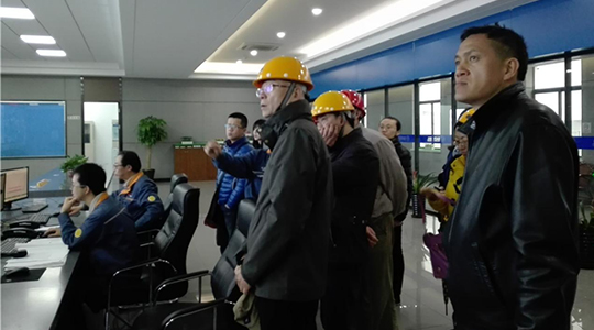 宝矿国际贸易有限公司组织员工到宝钢考察调研